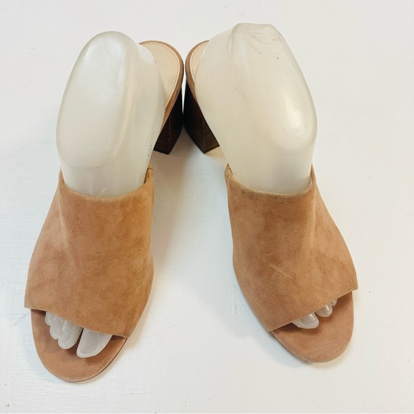 cole haan suede toe mule sandals beige size 11B - Picture 2 of 9
